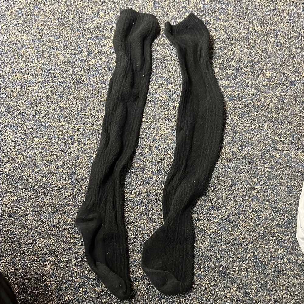 Sexy black high socks 🧦